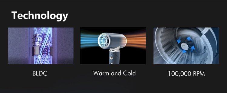 professional hair dryer – smart styling & healthy hair care