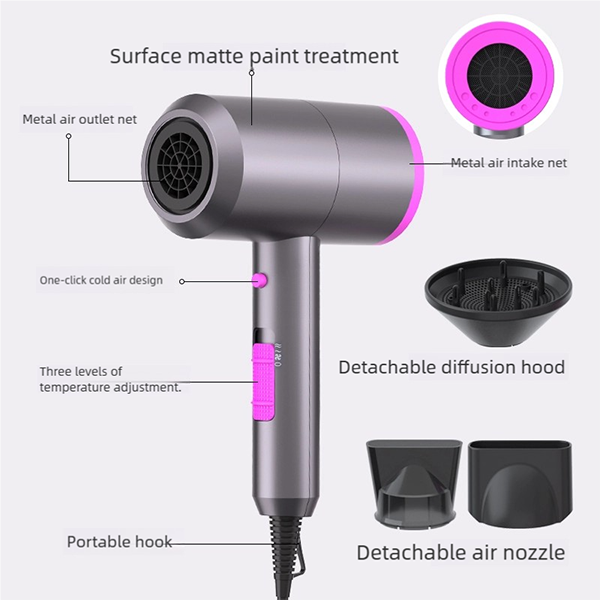 h16 premium hair dryer – luxury design, customizable & professional performance