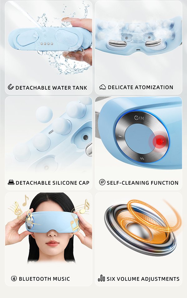 experience next generation eye care with our advanced smart eye massager!
