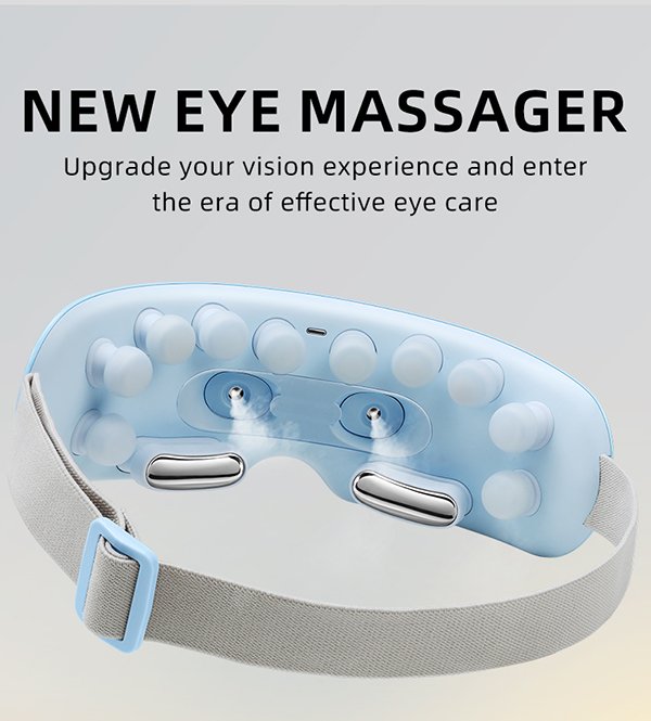 experience next generation eye care with our advanced smart eye massager!