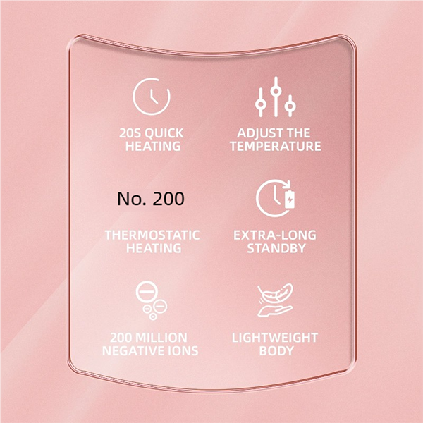 wireless hair straightening comb, negative ion hair care, portable straightener brush for frizz free hair