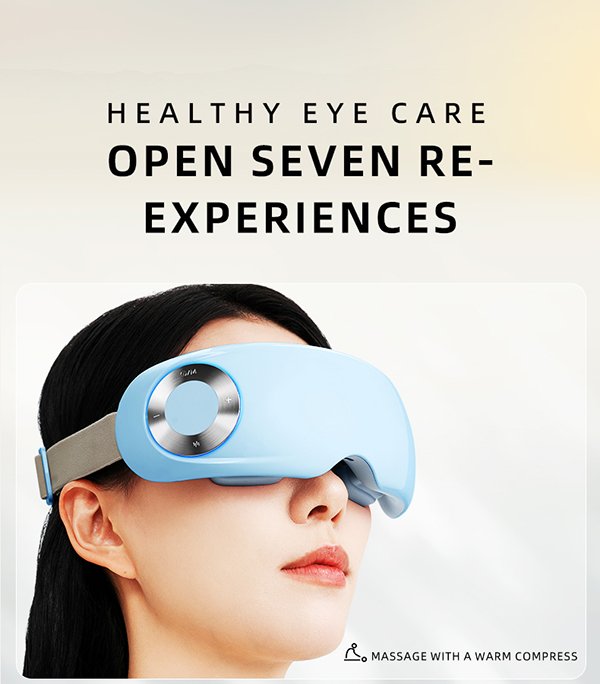 experience next generation eye care with our advanced smart eye massager!