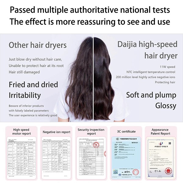 advanced high speed hair dryer – professional performance, intelligent care