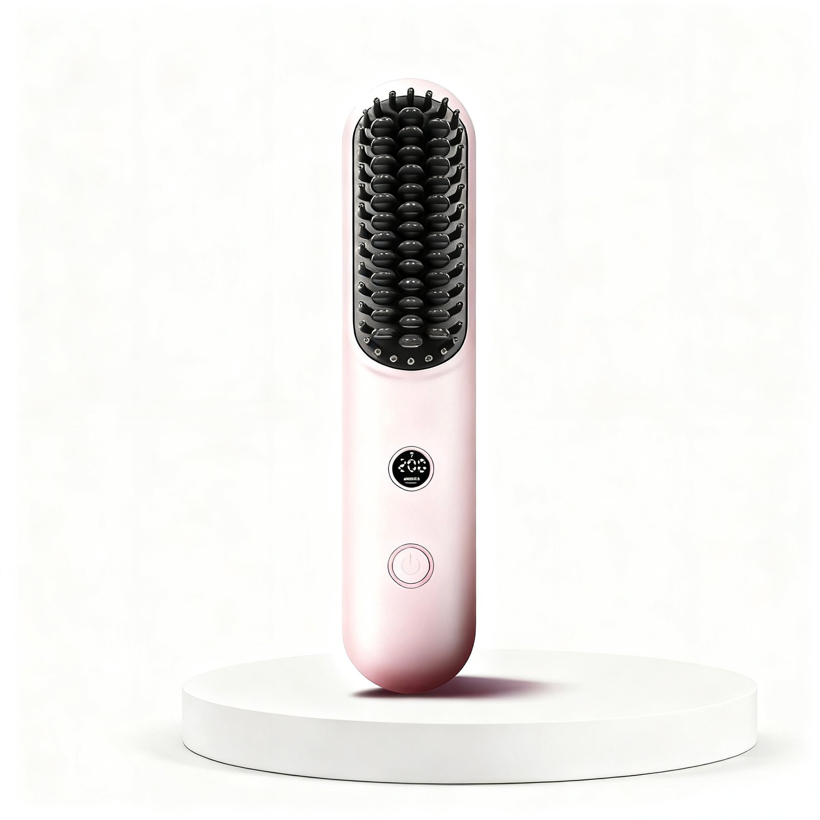 wireless hair straightening comb, negative ion hair care, portable straightener brush for frizz free hair wireless hair straightening comb, negative ion hair care, portable straightener brush for frizz free hair