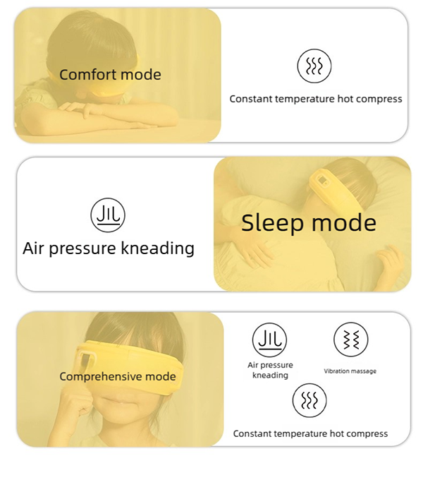 smart eye massager for kids protect vision with fun 3d massage technology