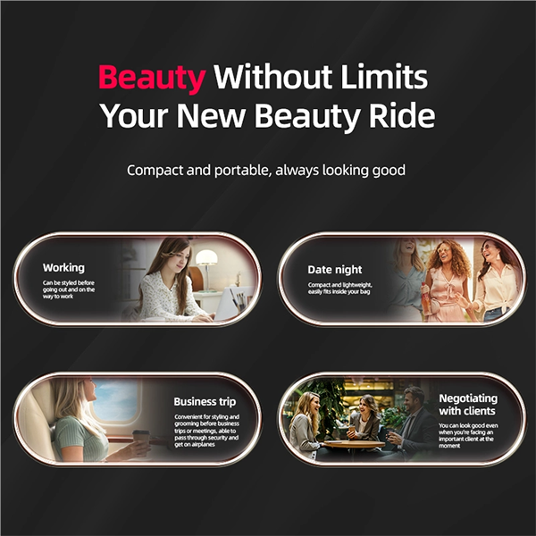 cordless hair straightening brush with negative ions, 2 in 1 straighten & style tool, constant temperature hair care manufacturer