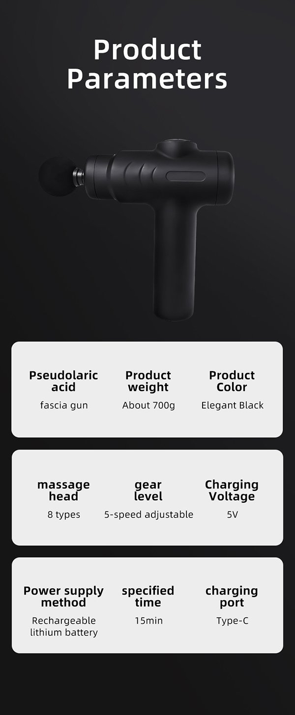 professional deep tissue percussion massage gun for pain relief and recovery m7