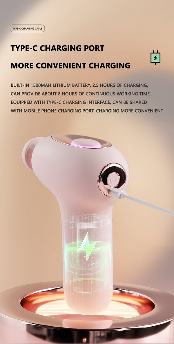 powerful deep tissue treatment whisper quiet operation sleek portable massage gun m2