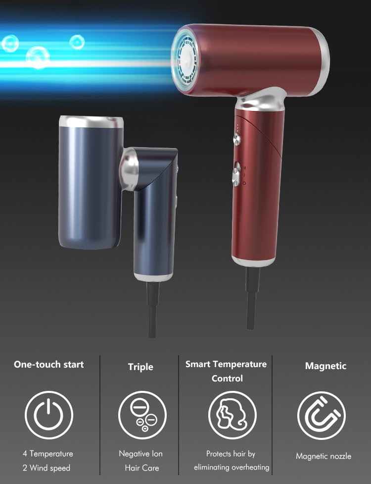 professional hair dryer – smart styling & healthy hair care