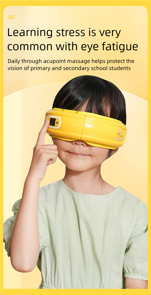 smart eye massager for kids protect vision with fun 3d massage technology