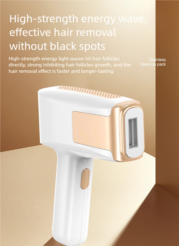 sapphire freezing point ipl hair removal device: painless, powerful & portable for at home use