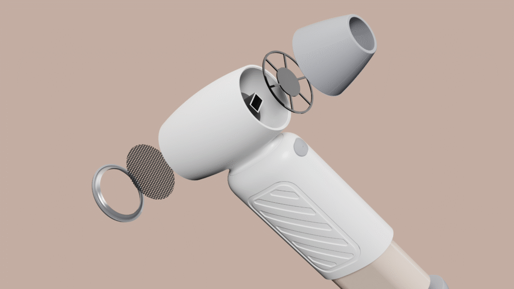 vf3 portable high power air duster sleek design multi scene cleaning tool