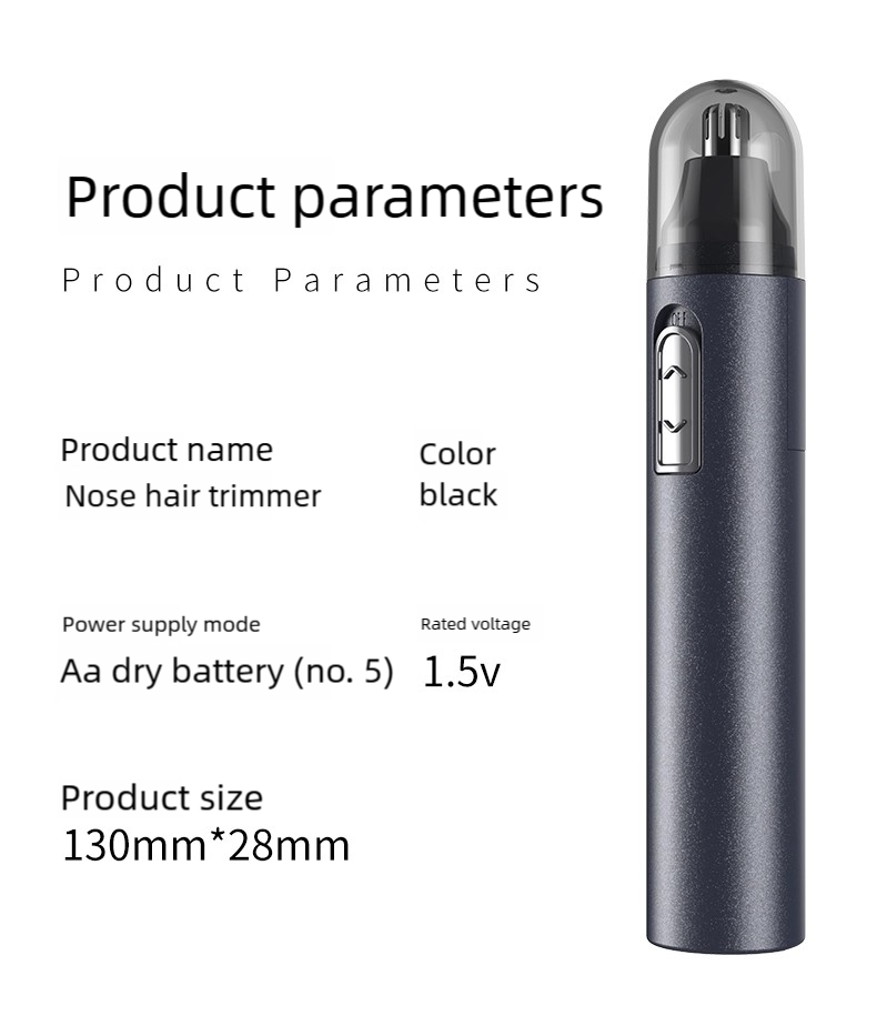 all in one rechargeable nose hair trimmer for men 3 in 1 eyebrow & ear hair groomer